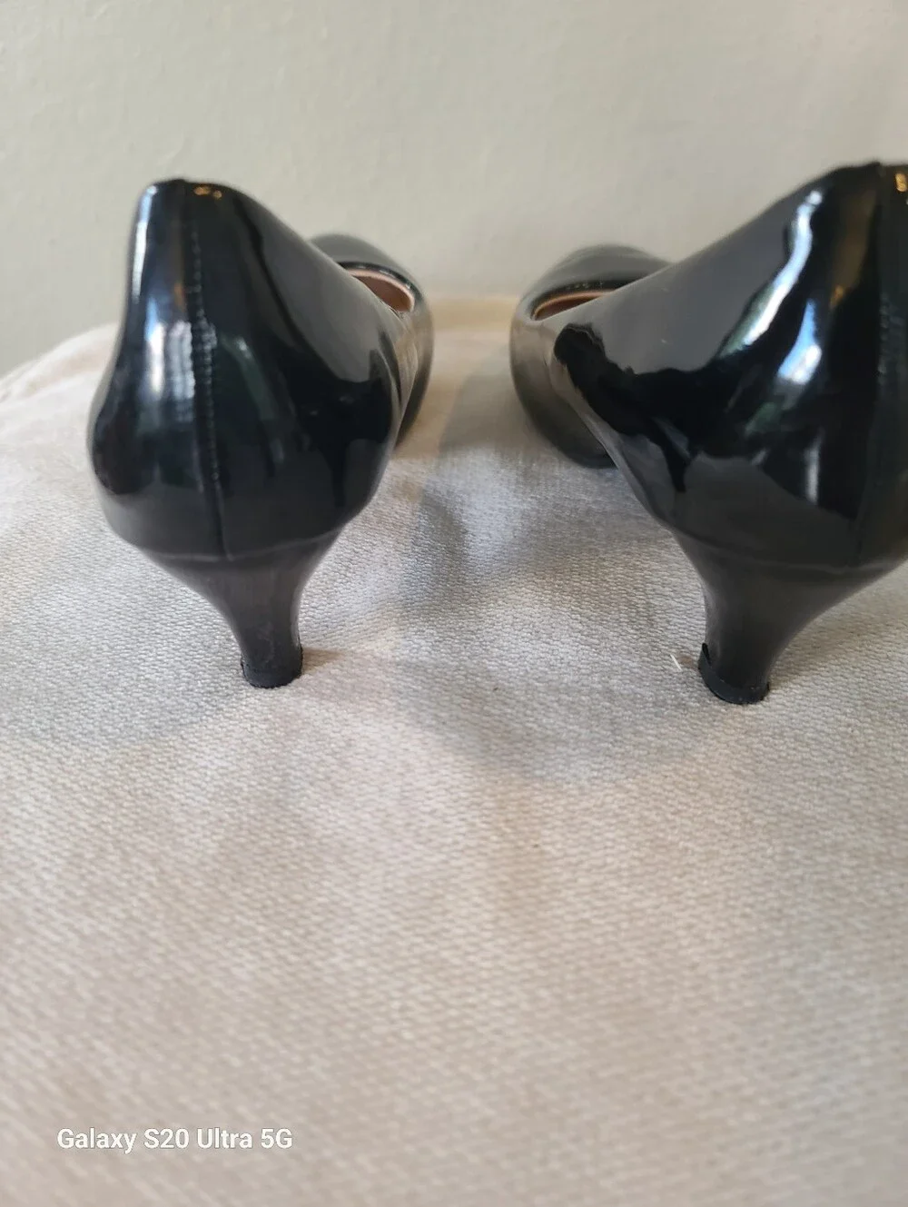 Feifan Classic Black Patent Women's Pumps